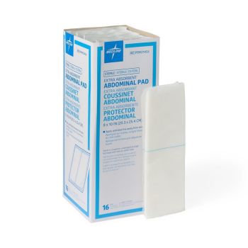 Sterile Abdominal Pad, 8" x 10"