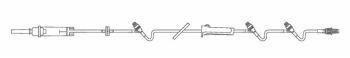IV Pump Set Clearlink™ Gravity / Pump 3 Ports 10 Drops / mL Drip Rate Without Filter 120 Inch Tubing Solution