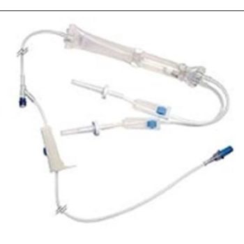 IV Interlink Blood Set Y-Type, 10gtts/mL