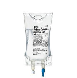 IV Solution 100 mL NaCL