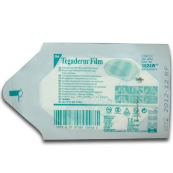 Transparent Film Dressing 3M™ Tegaderm™ 2-3/8 X 2-3/4 Inch Frame Style