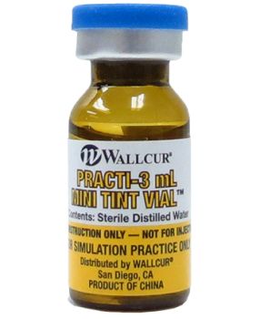 Practi-Vial™ 3 mL Tint for clinical training