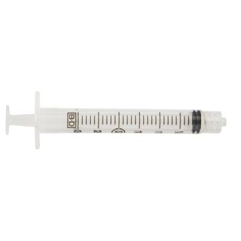 Syringe Only 3cc, Luer Lock