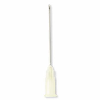 Standard Hypodermic Needle, 19G x 1.5", Cream