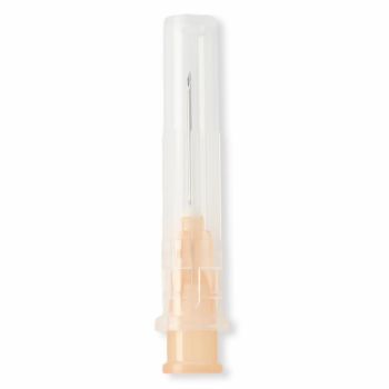 Standard Hypodermic Needle, 25G x 5/8", Orange