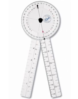 Goniometer, Protractor 8 Inch, 360 Degrees
