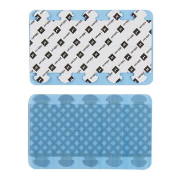 ECG Resting Electrode Welch Allyn® Tab Connector Solid Gel Paper Backing 5 per Pack