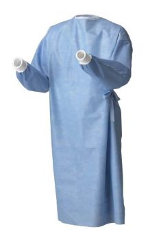 AAMI Level 3 Nonreinforced Surgical Gown, Sterile w/towel (Small/Medium)