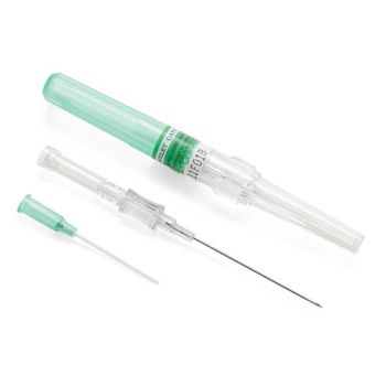 Peripheral IV Catheter Safelet™ 18 Gauge 1-1/4 Inch ETFE Straight Hub Non Blood Control Non-Safety