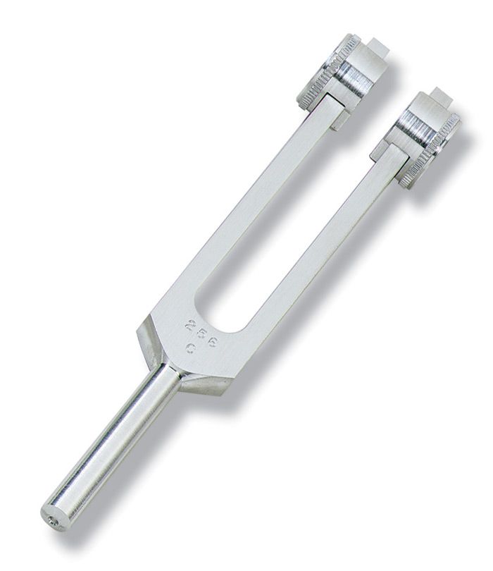 to approximate vocal frequencies which tuning fork