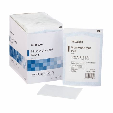 Non-Adherent Dressing McKesson 3 X 4 Inch Sterile 