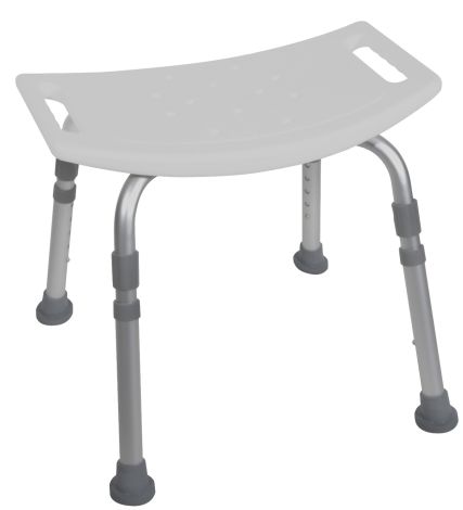 Bath Bench, Adjustable Height without Back