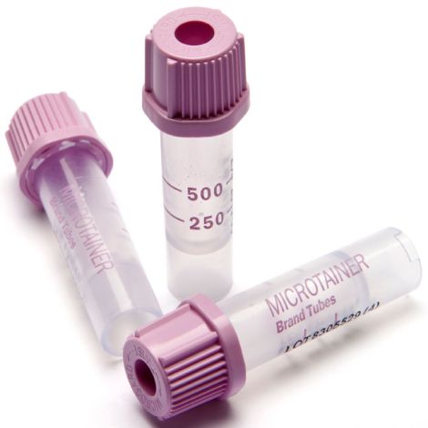 Microtainer® Tube w/ Dipotasium EDTA (Lavender)