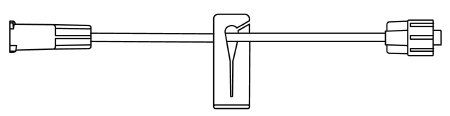 IV Extension Set Small Bore 6 Inch Tubing Without Filter Sterile