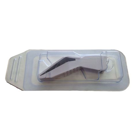 Wound Stapler Precise™ Multi-Shot Squeeze Handle Stainless Steel / Nickel Staples Wide Staple 5 Staples