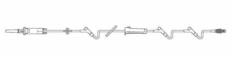 IV Interlink Admin Set w/3 Sites-Continu-Flo 10 gtts/mL