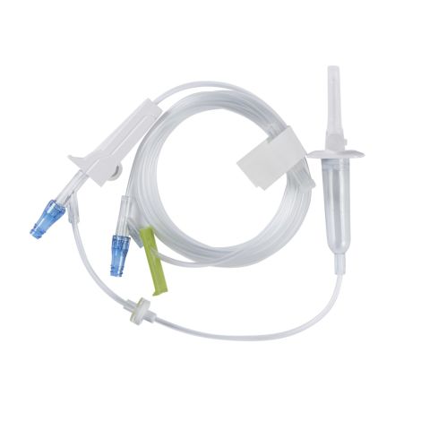 IV Admin Primary Microbore Lifeshield Clave w/2 Sites, 15gtts/mL 12662-28