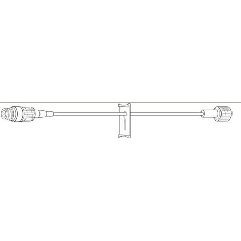 IV Clearlink Ext Set Microbore, 0.46mL, 7.9" Male LL, No Filter