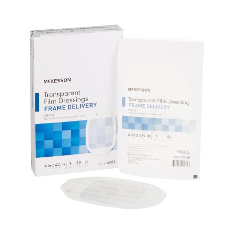 IV Transparent Film Dressing 4 x 4.75 Inch