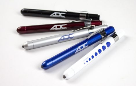 LED Penlight With Pupil Gauge, Replaceable AAA Battery