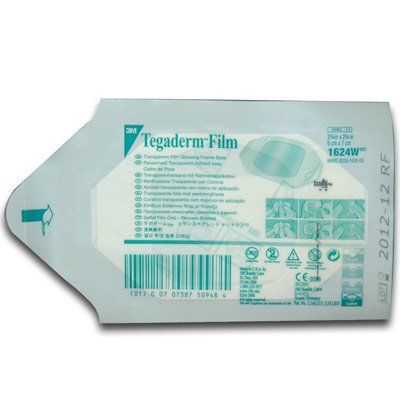 Transparent Film Dressing 3M™ Tegaderm™ 2-3/8 X 2-3/4 Inch Frame Style 