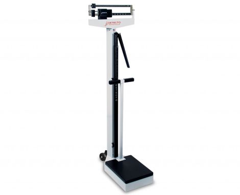 Physician Scale with Height Rod, Casters