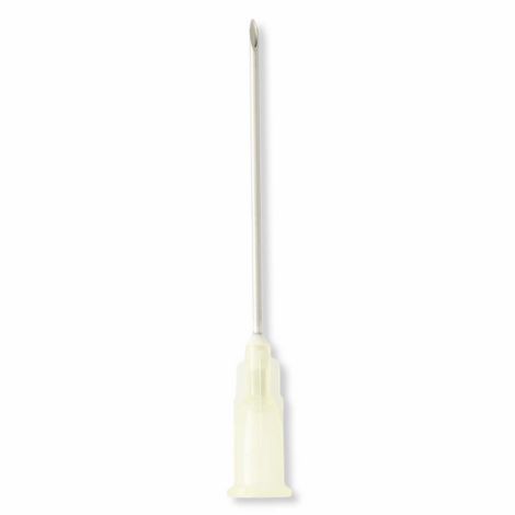 Standard Hypodermic Needle, 19G x 1.5", Cream