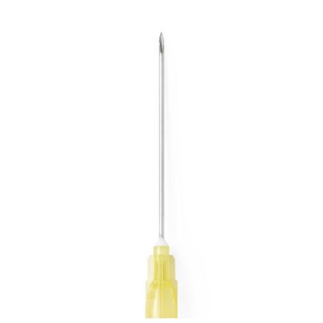 Standard Hypodermic Needle, 20G x 1.5", Yellow