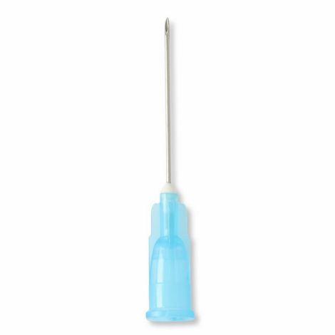 Standard Hypodermic Needle, 23G x 1", Deep Blue