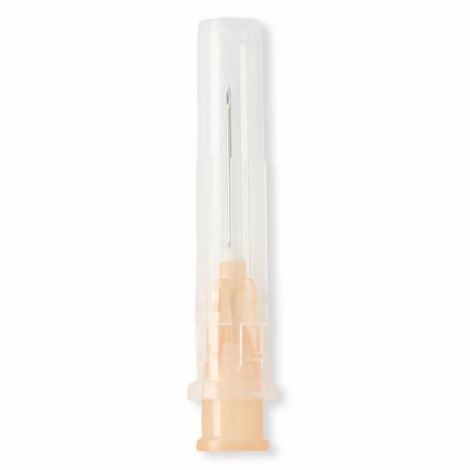 Standard Hypodermic Needle, 25G x 5/8", Orange