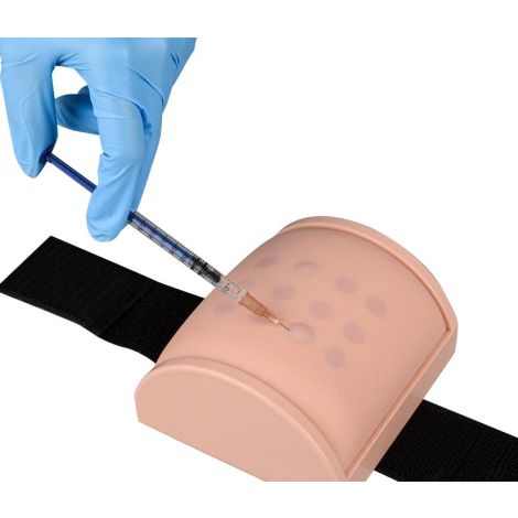 3 in 1 Injection Practice Pad for Nursing Students, Suitable for IM, SubQ, ID Injection Training