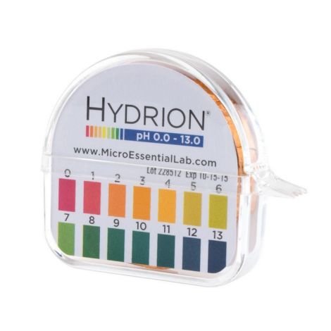 Hydrion Ph Paper (93) with Dispenser Roll and Color Chart - Full Range Insta Chek ph- 0-13 