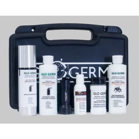 Glo Germ 6pc Deluxe Infection Control MIST Kit w/Gel