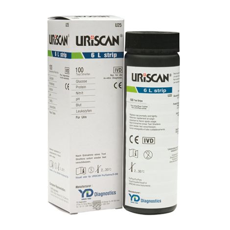 Uriscan 6L Test Strips