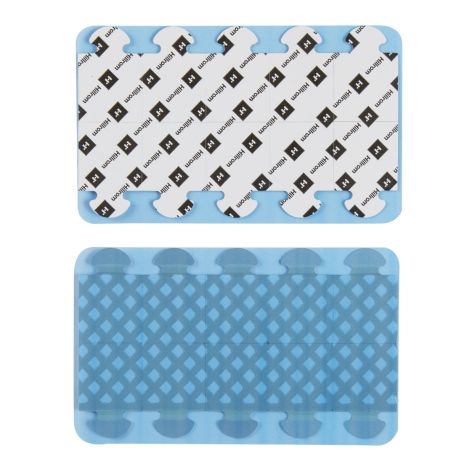ECG Resting Electrode Welch Allyn® Tab Connector Solid Gel Paper Backing 5 per Pack