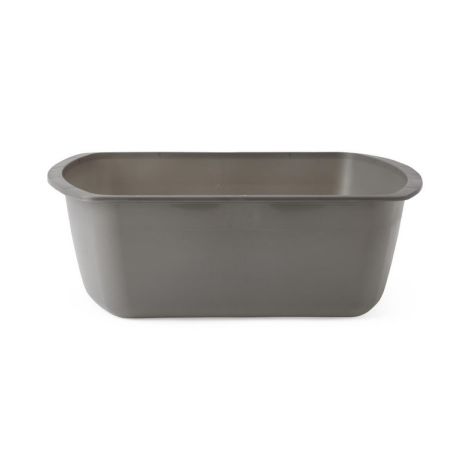 Rectangular Washbasin, 6 qt., Graphite, 9.5"L x 12.75"W x 4.5"H