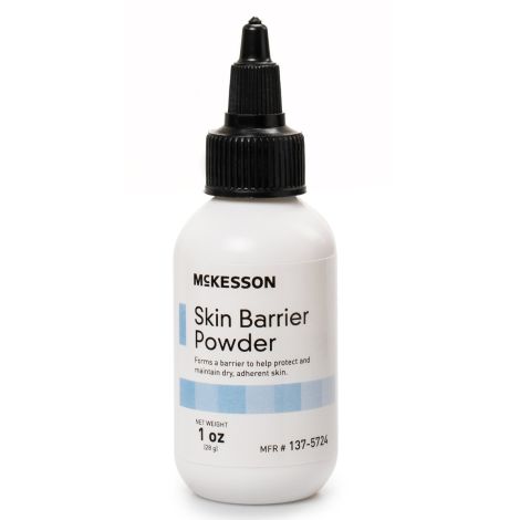 stomy Barrier Powder McKesson 1 oz. Puff Bottle, Protective Skin Barrier