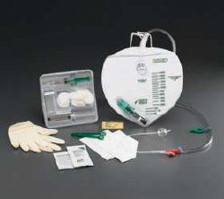 BARD Indwelling Catheter Tray Advance® Lubri-Sil® Foley 14 Fr. 5 cc Balloon PVC