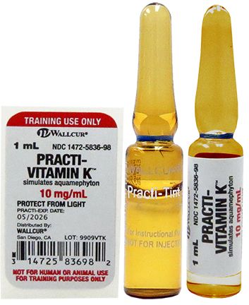 Practi-Vitamin K™ Peel & Stick Labels