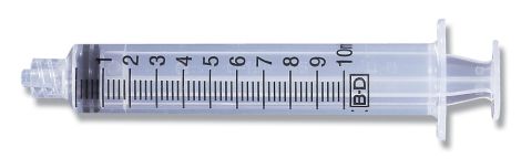 Syringe Only 10cc, Luer Lock
