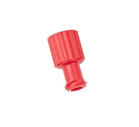 IV Red Cap w/male & female Luer Lock connections
