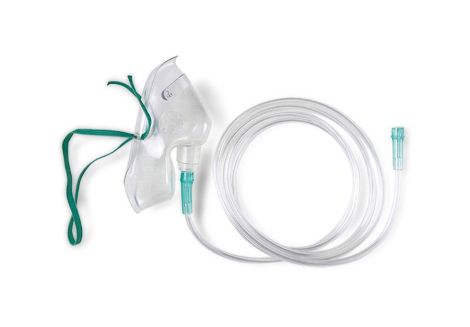 Pediatric O2 Mask, Medium Concentration w/84 Inch Tubing