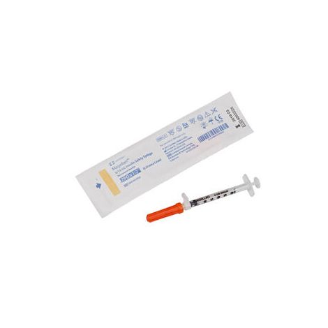 .3cc 29g x .5" Magellan Safety Insulin Syringe