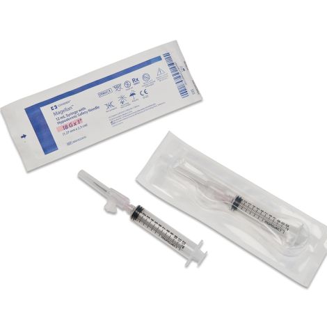 3cc 20g x 1" Magellan Safety Syringe