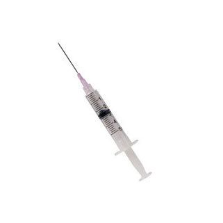 Syringe w/needle 3cc 20g x 1 Inch