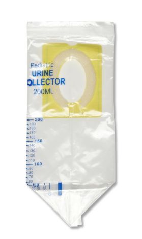 Pediatric Urine Collector w/adhesive Latex-Free