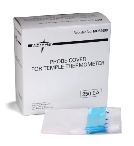 Instant Read Digital Temple Probe Covers, Box of 250