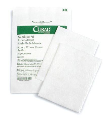 Non-Stick Bandage (Sterile) 3x4 Inch Latex-Free