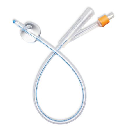 Catheter Foley 14 Fr 5 cc Silicone Latex-Free
