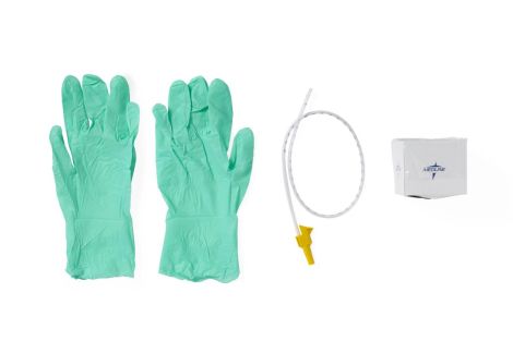 Suction Catheter Kit, 12 Fr Whistle Tip with Cup